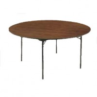 6260R - Mesa Circular Plegable Serie 62000
